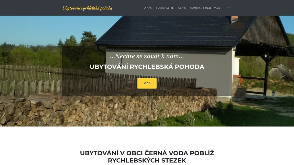 ubytovanirychlebskapohoda.cz